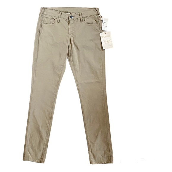 TRUE RELIGION ‘Brianna Boyfriend Overdye Poplin Pants’ NWT Size 25 - Picture 5 of 12